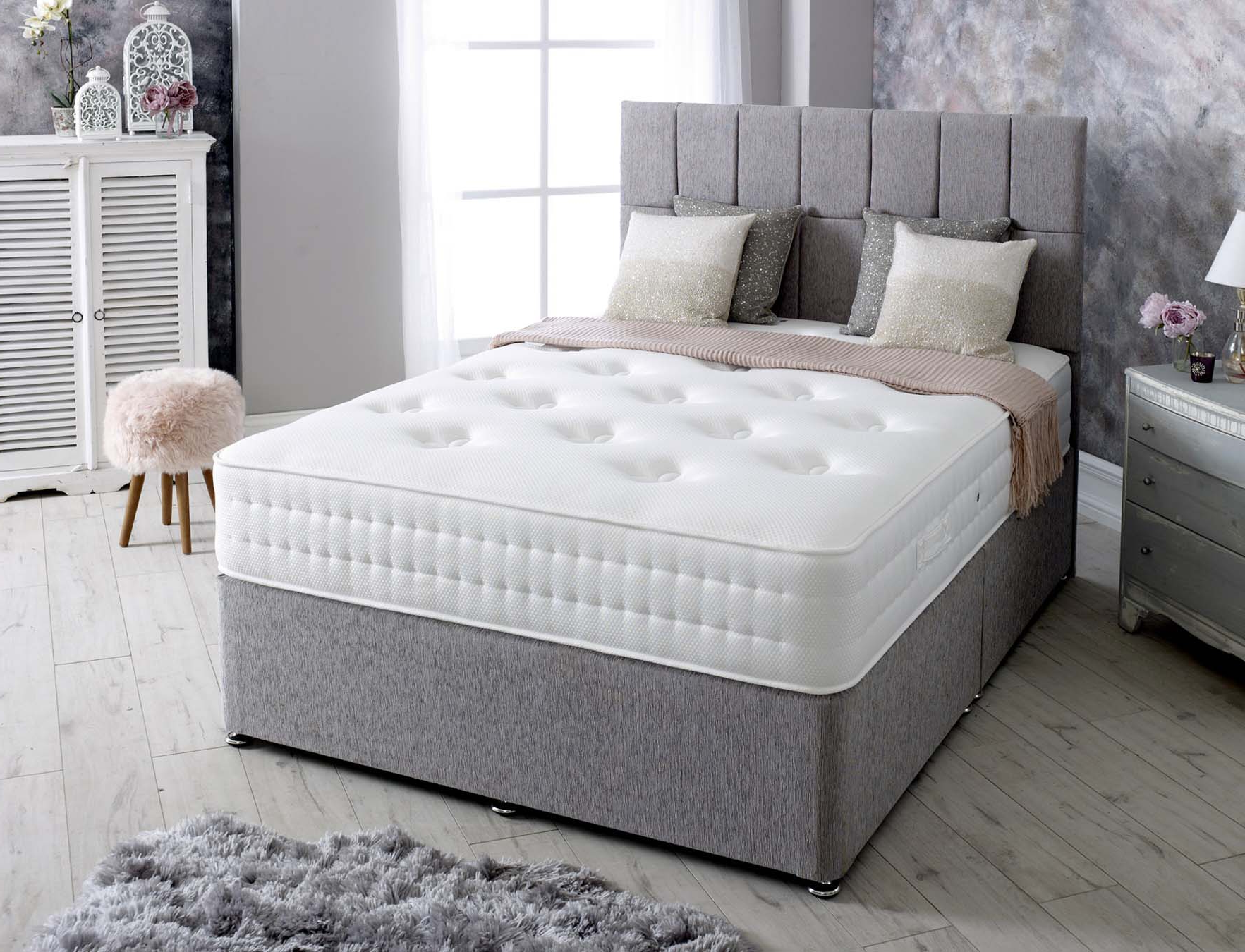 Serenity 1000 Bed Bundle – Plymouths Bed & Mattress Discount Centre